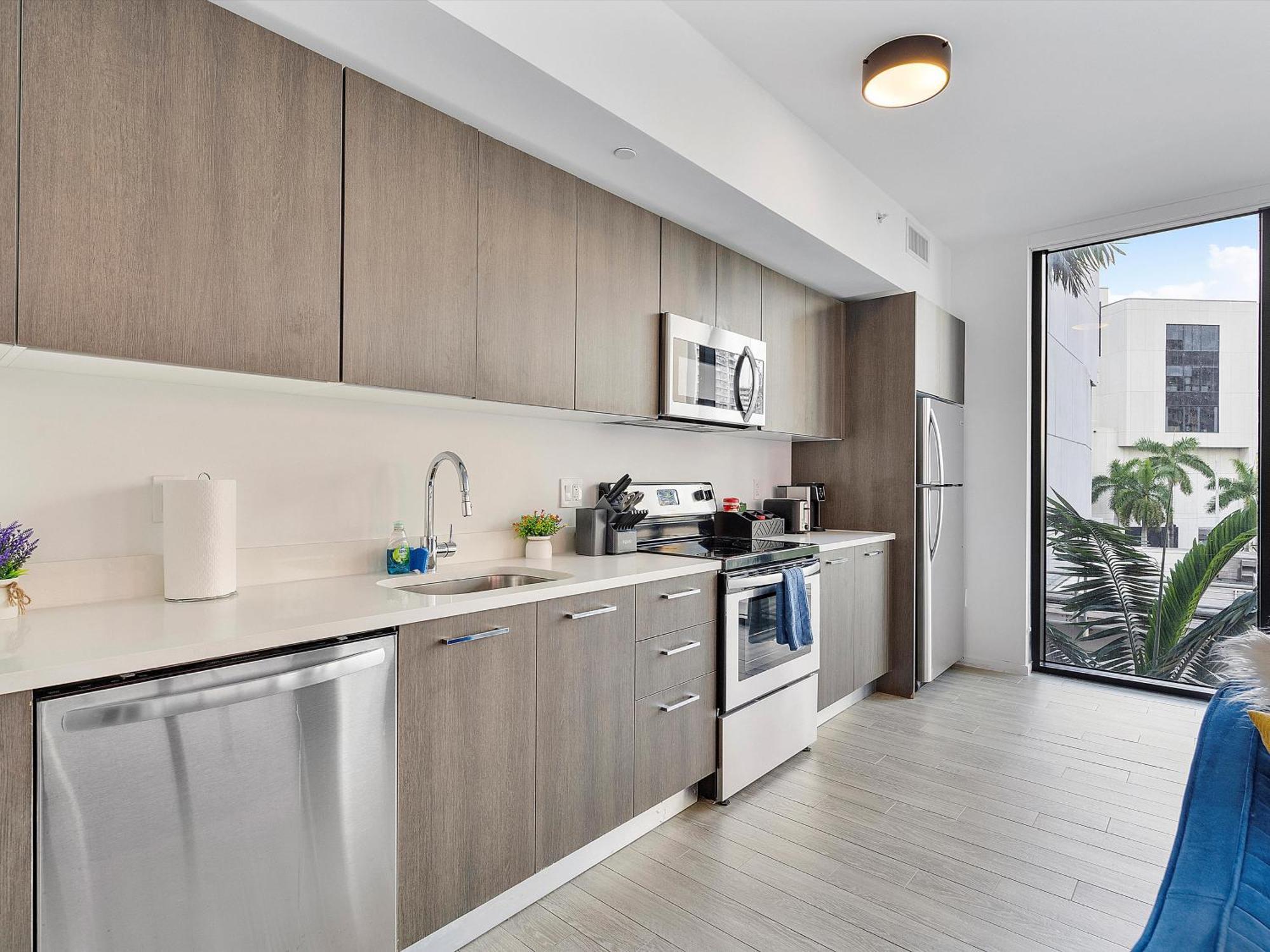 Vacaywood - High-rise With Rooftop Pool & Panoramic Views Miami